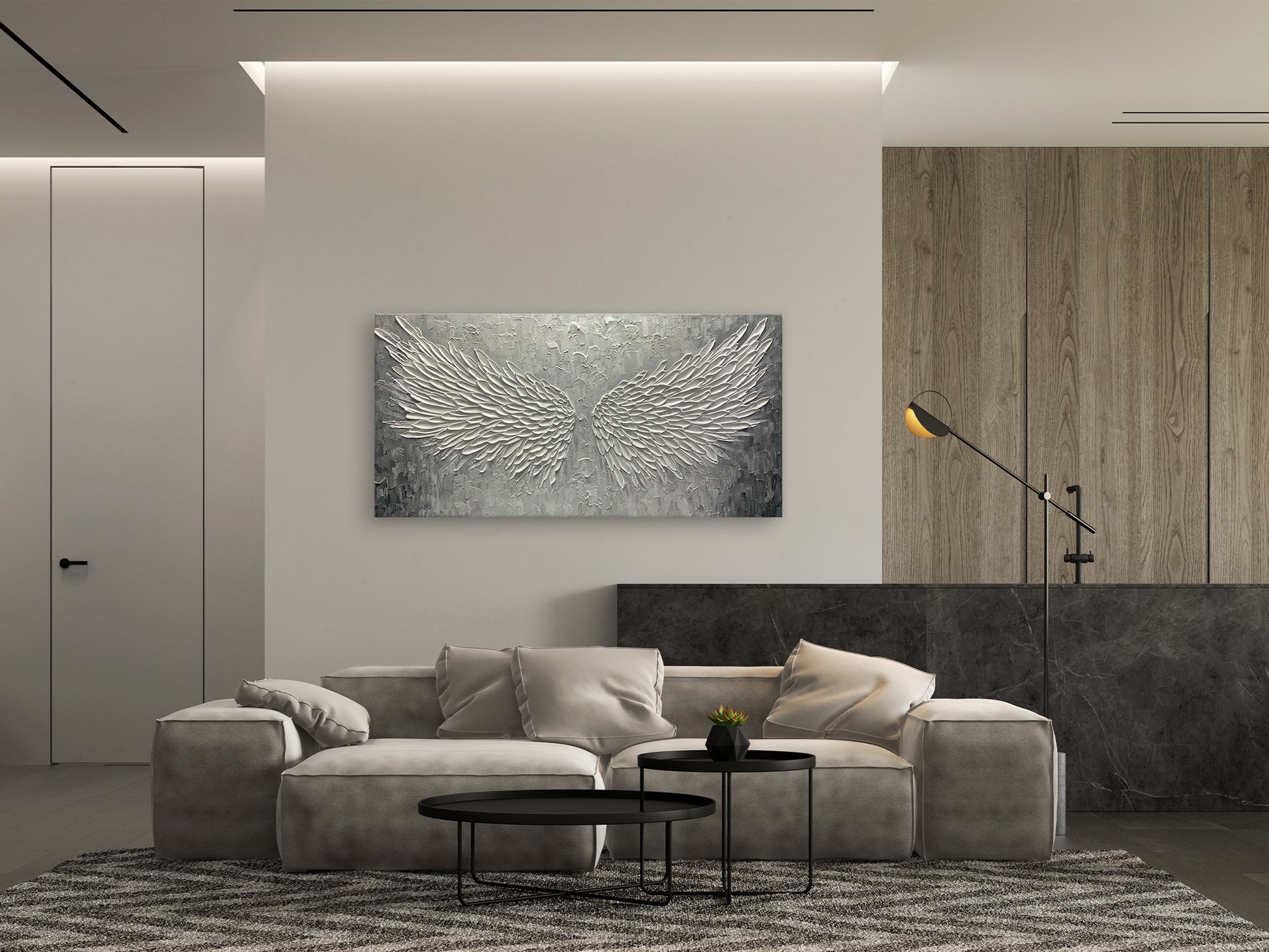 abstract wall art for living room